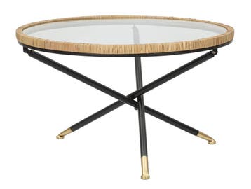 TAVOLO DA CAFFE SAINT BARTH ROTONDO CM Ø 80X46,5, Ophalen of Verzenden, Nieuw