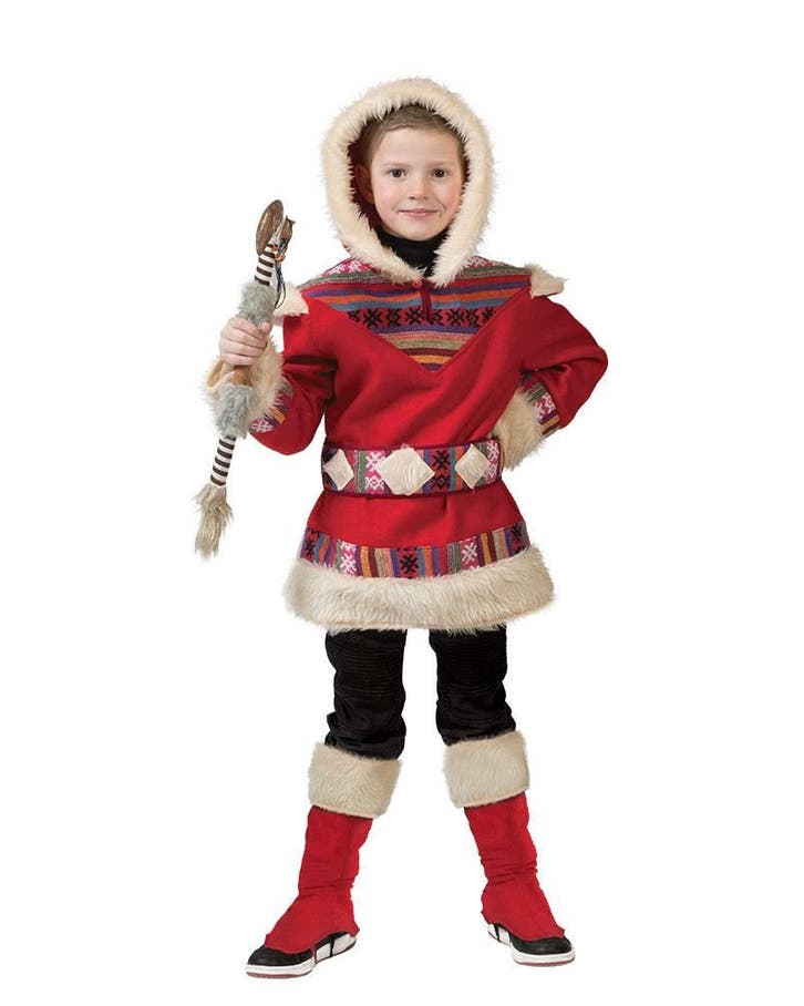 Eskimo pakje kind rood, Kleding | Dames, Carnavalskleding en Feestkleding, Nieuw, Ophalen of Verzenden