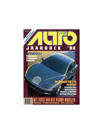 1994 AUTOVISIE JAARBOEK NEDERLANDS, Nieuw, Author