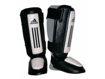 Adidas Pro Style Shin-n-Step Zwart/Wit, Ophalen of Verzenden, Nieuw