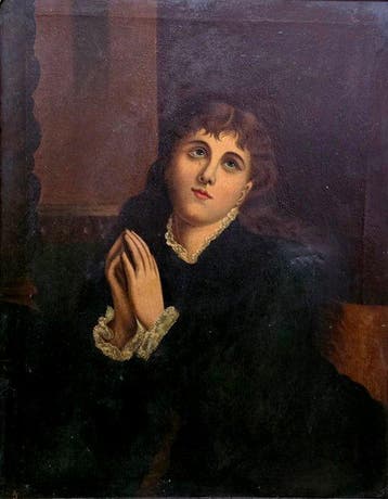 Italiaanse school (XIX) - Donna in preghiera