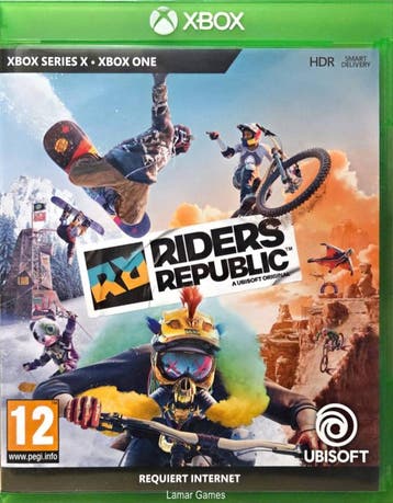 Riders Republic frans doosje (xbox one tweedehands game), Ophalen of Verzenden, Zo goed als nieuw