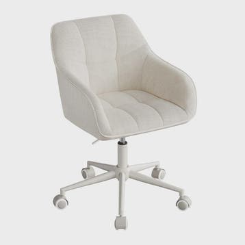 Ergonomische Corduroy bureaustoel met verstelbare hoogte en, Verzenden, Nieuw