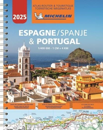 Michelin Atlas Spanje, Portugal 2025 | 9782067265196 |, Boeken, Reisverhalen, Zo goed als nieuw