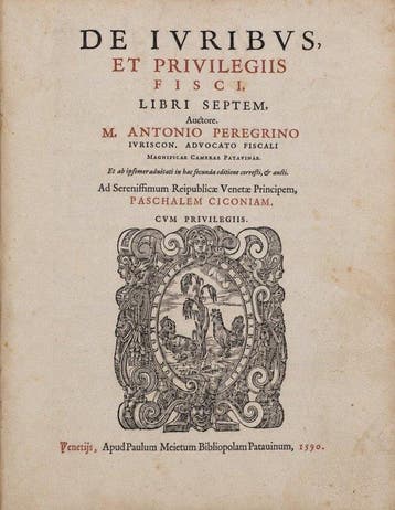 Pellegrini - De Iuribus et Privilegiis - 1590