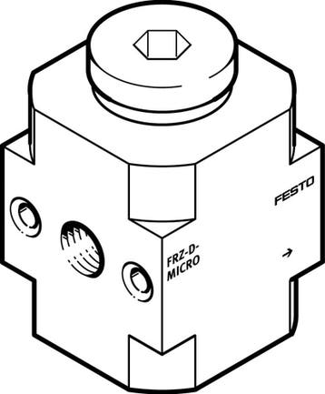 Festo Verdeelblok Mini - 162786, Verzenden, Nieuw