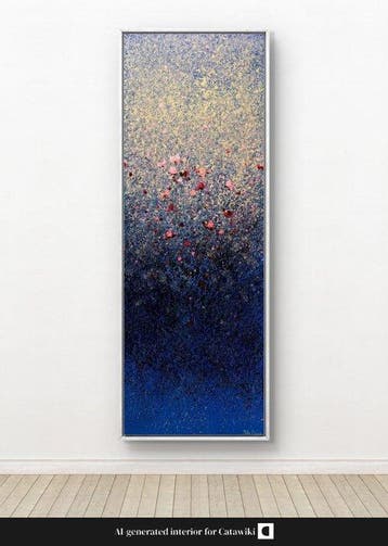 Parfen.D XXL - NO RESERVE Lapis Wildflowers