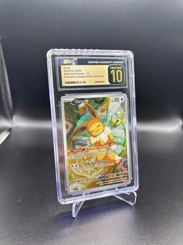 Pokémon - 1 Graded card - Eevee SVP173 Prismatic ETB Promo -, Nieuw