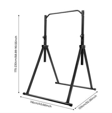 Driehoekig Optrekstation – Verstelbare Pull-Up Bar Staal, Verzenden, Nieuw