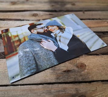 Emaille fotobord voor buitengebruik, Verzenden, Nieuw