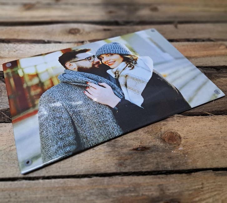 Emaille fotobord voor buitengebruik, Verzamelen, Merken en Reclamevoorwerpen, Verzenden