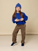 Meisjes sweater kobalt met glitter Bonjour mon Amour 128, Ophalen of Verzenden, Nieuw, Meisje, Trui of Vest