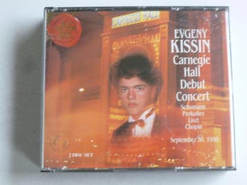 Evgeny Kissin - Carnegie Hall Debut Concert 2CD, Cd's en Dvd's, Ophalen of Verzenden, Zo goed als nieuw