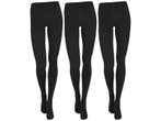 3-Pack - Dames Thermo maillot - Zwart, Kleding | Dames, Leggings, Maillots en Panty's, Verzenden, Nieuw
