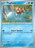 Magikarp 042/193 reverse holo Paldea evolved, Ophalen of Verzenden, Nieuw, Losse kaart, Foil