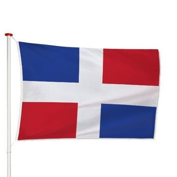 Dominicaanse Vlag 40x60cm, Verzenden, Nieuw