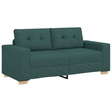Loveseat Donkergroen 180cm | Retourdeal 35% Korting, 150 tot 200 cm, Tweepersoons, 75 tot 100 cm, Ophalen of Verzenden