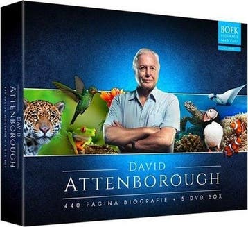 David Attenborough box (5dvds + boek) - DVD, Verzenden, Nieuw in verpakking