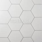 Vloertegel wandtegel hexagon hexatile wit 17,5x20 r9, Ophalen, Keramiek, Nieuw, 10 m² of meer