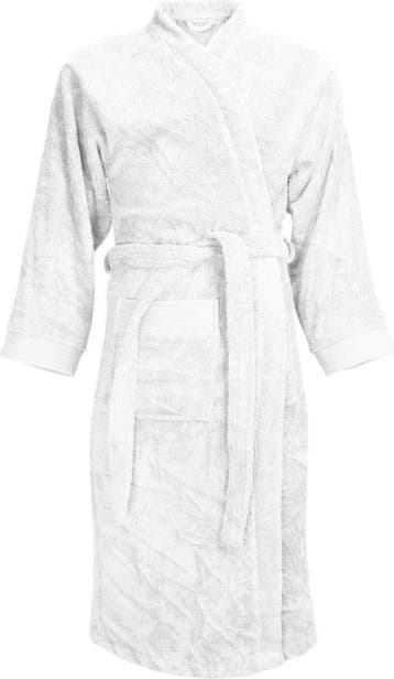 The One - 2XL/3XL - Badstoffen Badjas zonder capuchon Wit, Verzenden, Nieuw