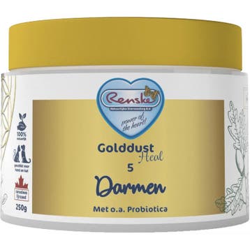 Renske Golddust Heal 5 - Darmen 250gram, Verzenden, Nieuw
