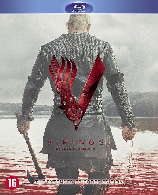 Vikings Seizoen 3 (blu-ray tweedehands film), Cd's en Dvd's, Blu-ray, Zo goed als nieuw, Ophalen of Verzenden