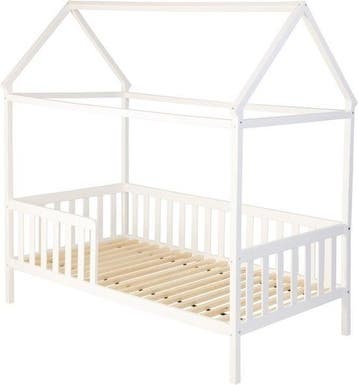 Peuterbed Huisvorm Ecologisch | Laatste Stuk!, Ophalen of Verzenden, Zo goed als nieuw, 160 tot 180 cm, 70 tot 85 cm