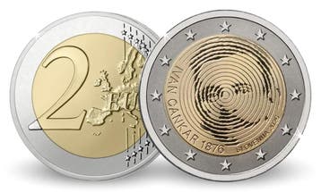 2 euro Ivan Cankar 2026 - Slovenië, Verzenden