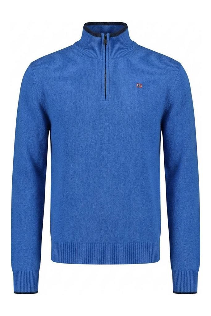 Napapijri Vest in maat XL Blauw, Kleding | Heren, Truien en Vesten, Blauw, Zo goed als nieuw, Verzenden