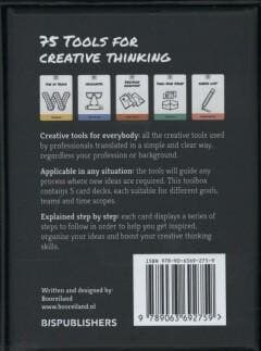 75 tools for creative thinking 9789063692759, Verzenden, Zo goed als nieuw