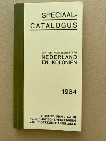 Facsimile van de Postzegels van Nederland en Koloniën 1934, Postzegels en Munten, Verzenden, Catalogus