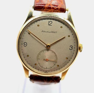 International Watch Co - 9K Goldarmbanduhr - spezielles, Nieuw