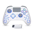 RGB Gaming Controller voor PS5 / PS4 / PC - Draadloze, Verzenden, Nieuw