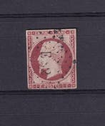 Frankrijk 1853 - Zeldzaam reizend carnet op Napoléon donker, Gestempeld