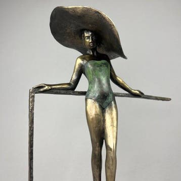 J. Zak (XX-XXI) - Waiting for the holiday - bronze