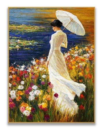 Stefano - Lady in the Flower Meadow