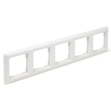 Afdekraam | Gira | S55 (5-voudig, Wit), Verzenden, Nieuw
