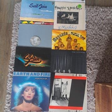 Earth & Fire, Nits, massada, solution, gruppo sportivo -, Nieuw in verpakking