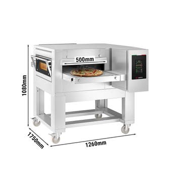 GGM Gastro | Gas doorloop oven - 1260x1750mm - Digitaal - |, Verzenden