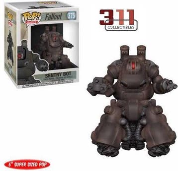 Funko - POP! - Games - Fallout - Sentry Bot (6 Inch) #375 -, Verzenden, Nieuw