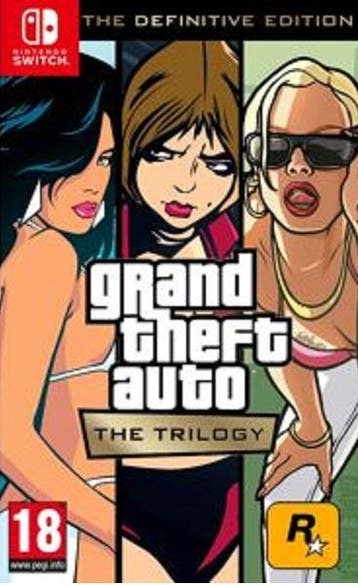 Grand Theft Auto: The Trilogy - Definitive Edition (GTA), Spelcomputers en Games, 1 speler, Ophalen of Verzenden, Zo goed als nieuw