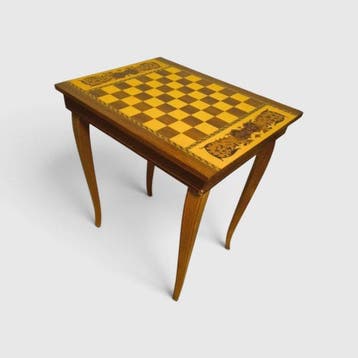 Kabinet - Hout - mobiele dame