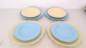 Bitossi - Tafelservies (8) - Glamour - Keramiek - Voor 4, Antiek en Kunst