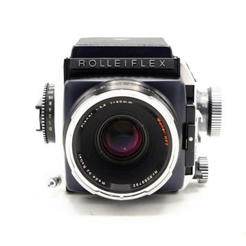 Rolleiflex SL66 + Rollei Zoeker + Rollei HFT 80mm F2.8 (Occ), Ophalen of Verzenden, Zo goed als nieuw, Overige Merken
