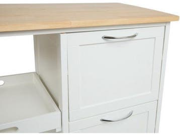 Lifa Living Keukentrolley Sophie - Serveerwagen - Wieltjes -, Huis en Inrichting, Verzenden, Nieuw