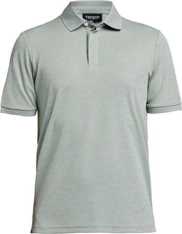 2dekans | Tenson TXlite Melange Polo 465018060 - Grijsgroen, Ophalen of Verzenden, Zo goed als nieuw, Tenson