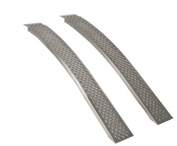 Oprijplaten voor Zitmaaier 150 cm - 400 kg Aluminium Gebogen, Tuin en Terras, Zitmaaiers, Ophalen of Verzenden, Nieuw