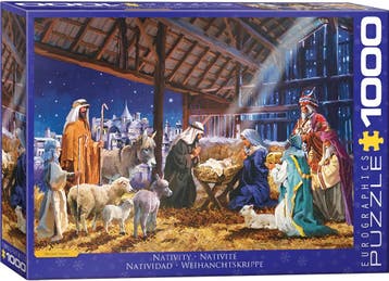 Nativity Puzzel (1000 stukjes) | Eurographics - Puzzels, Hobby en Vrije tijd, Verzenden, Nieuw