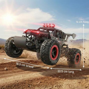Nexar Bestuurbare Auto - RC Auto Monstertruck - 20 km/u -, Ophalen of Verzenden, Zo goed als nieuw