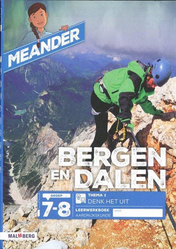 Meander versie 2 Leerwerkboek thema 1 groep 7-8 (per 5 stuks, Verzenden, Nieuw